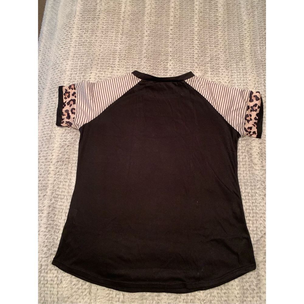 Mixed Print Short Sleeve Shirt - Picture 8 of 8